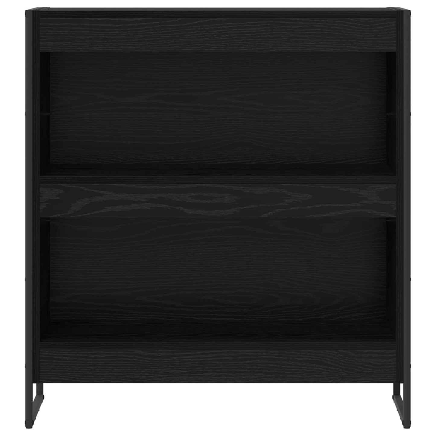 Knihovna 80 X 30 X 86,5 Cm Kompozitní Dřevo Černý Dub