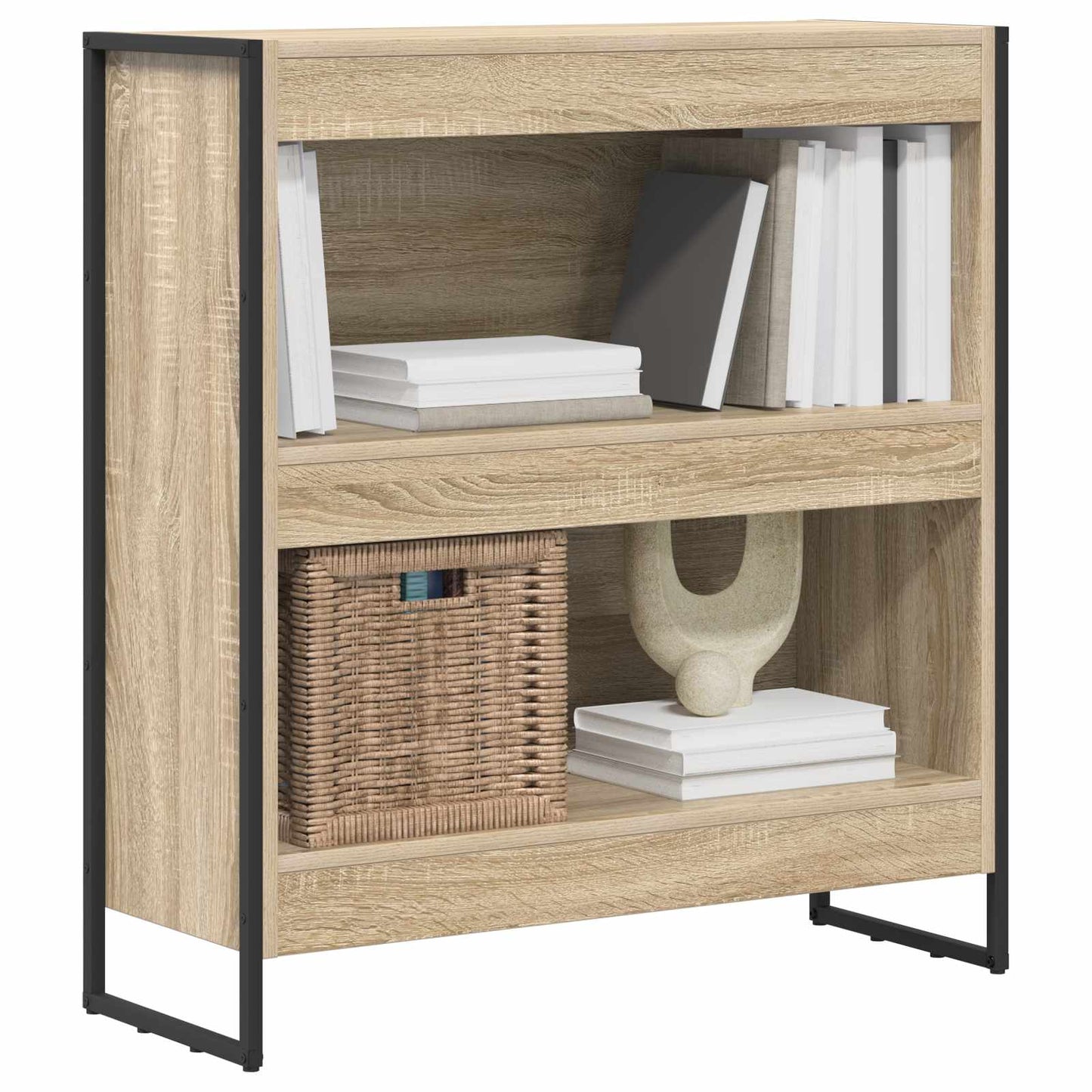 Knihovna 80 X 30 X 86,5 Cm Kompozitní Dřevo Sonoma