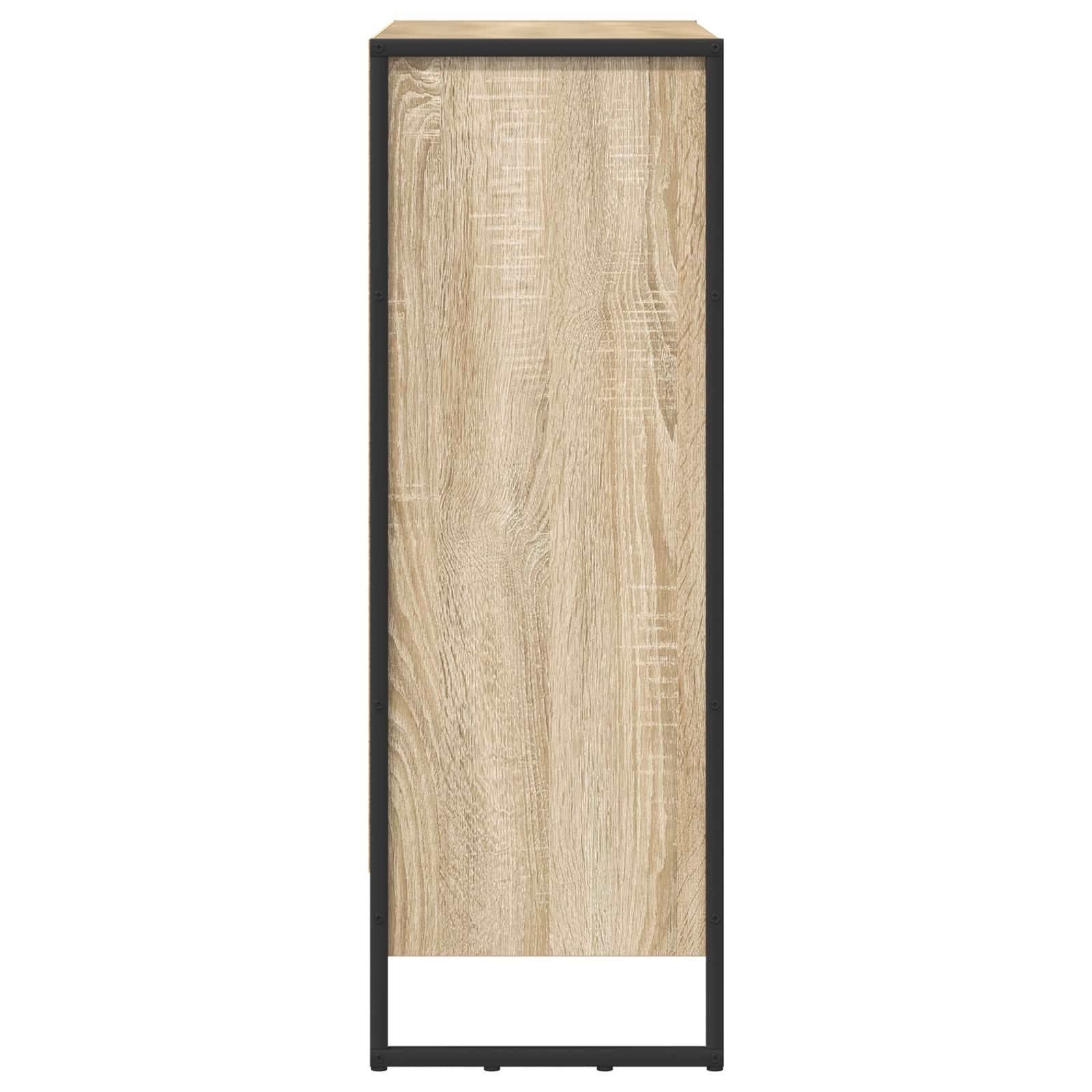 Knihovna 80 X 30 X 86,5 Cm Kompozitní Dřevo Sonoma