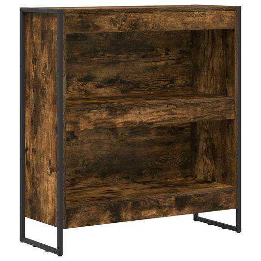 Knihovna 80 X 30 X 86,5 Cm Kompozitní Dřevo Kouřový Dub