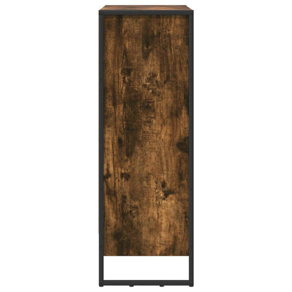Knihovna 80 X 30 X 86,5 Cm Kompozitní Dřevo Kouřový Dub
