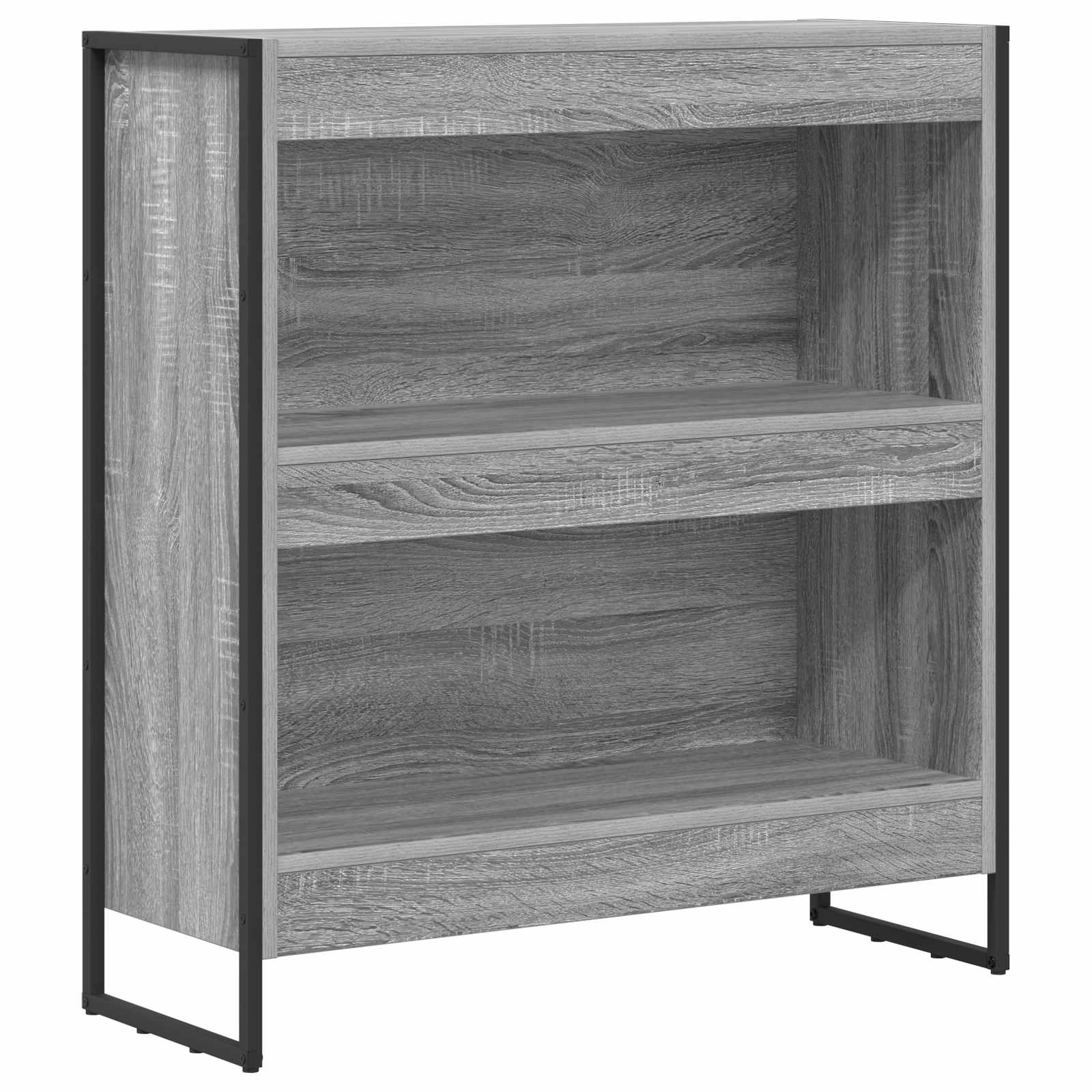 Knihovna 80 X 30 X 86,5 Cm Kompozitní Dřevo Šedá Sonoma