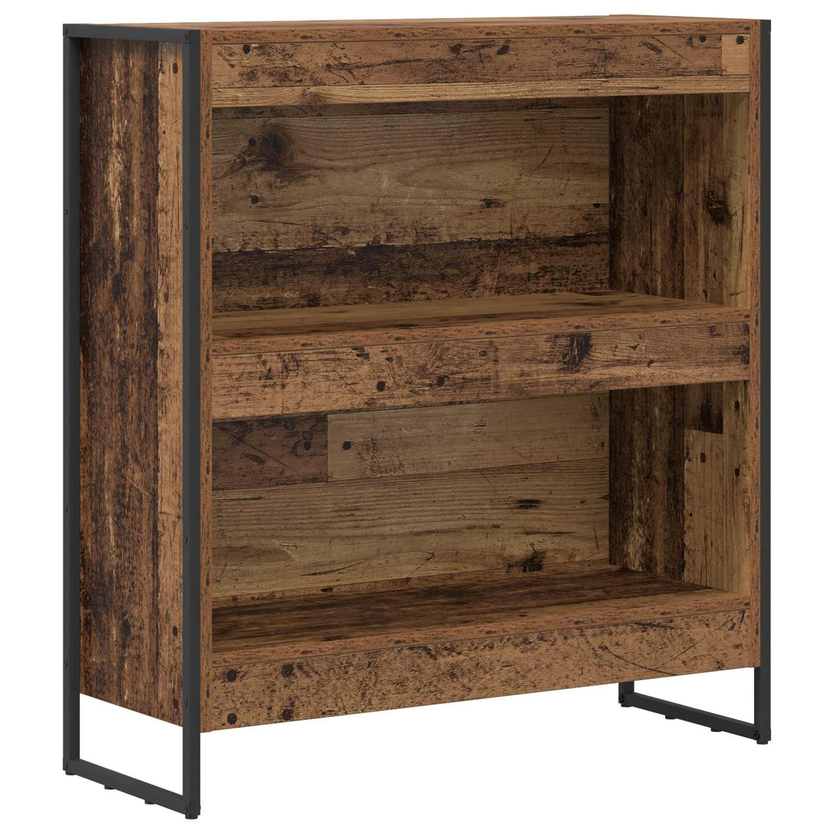 Knihovna 80 X 30 X 86,5 Cm Kompozitní Dřevo Staré Dřevo