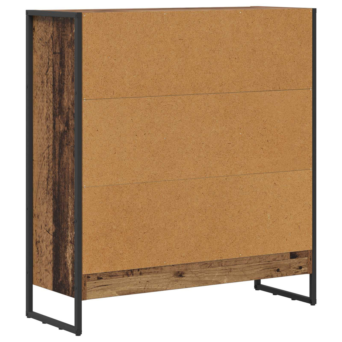 Knihovna 80 X 30 X 86,5 Cm Kompozitní Dřevo Staré Dřevo