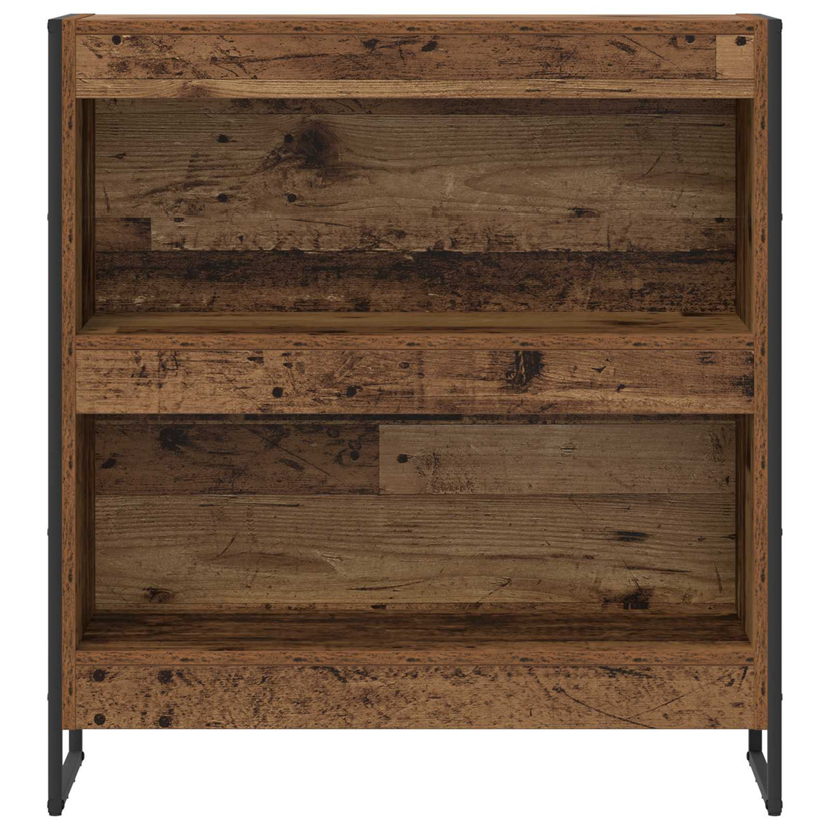 Knihovna 80 X 30 X 86,5 Cm Kompozitní Dřevo Staré Dřevo