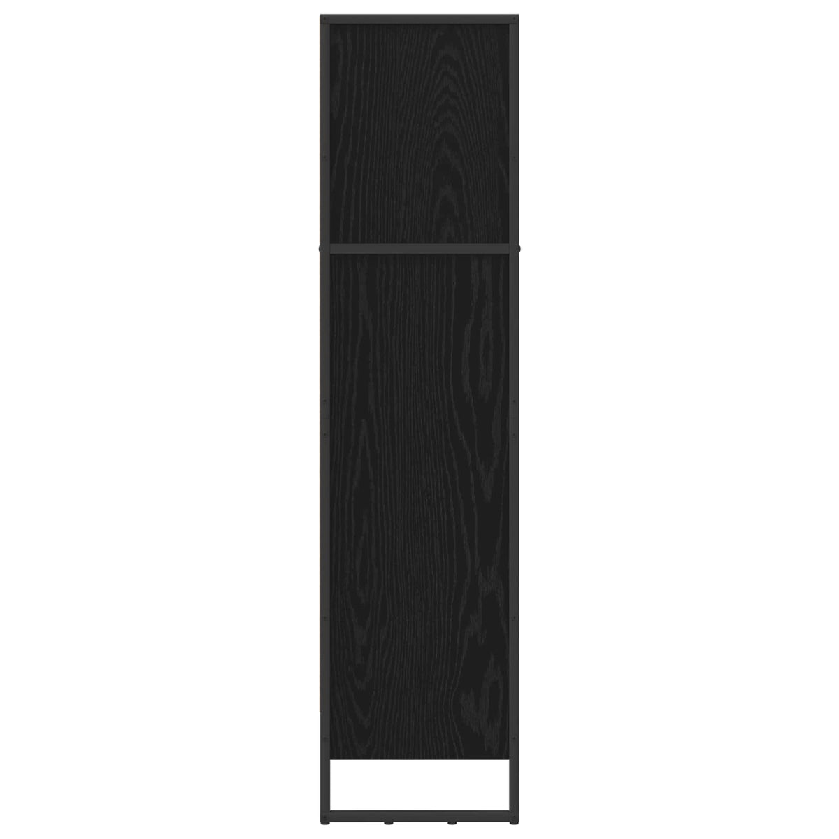 Knihovna 80 X 30 X 121 Cm Kompozitní Dřevo Černý Dub