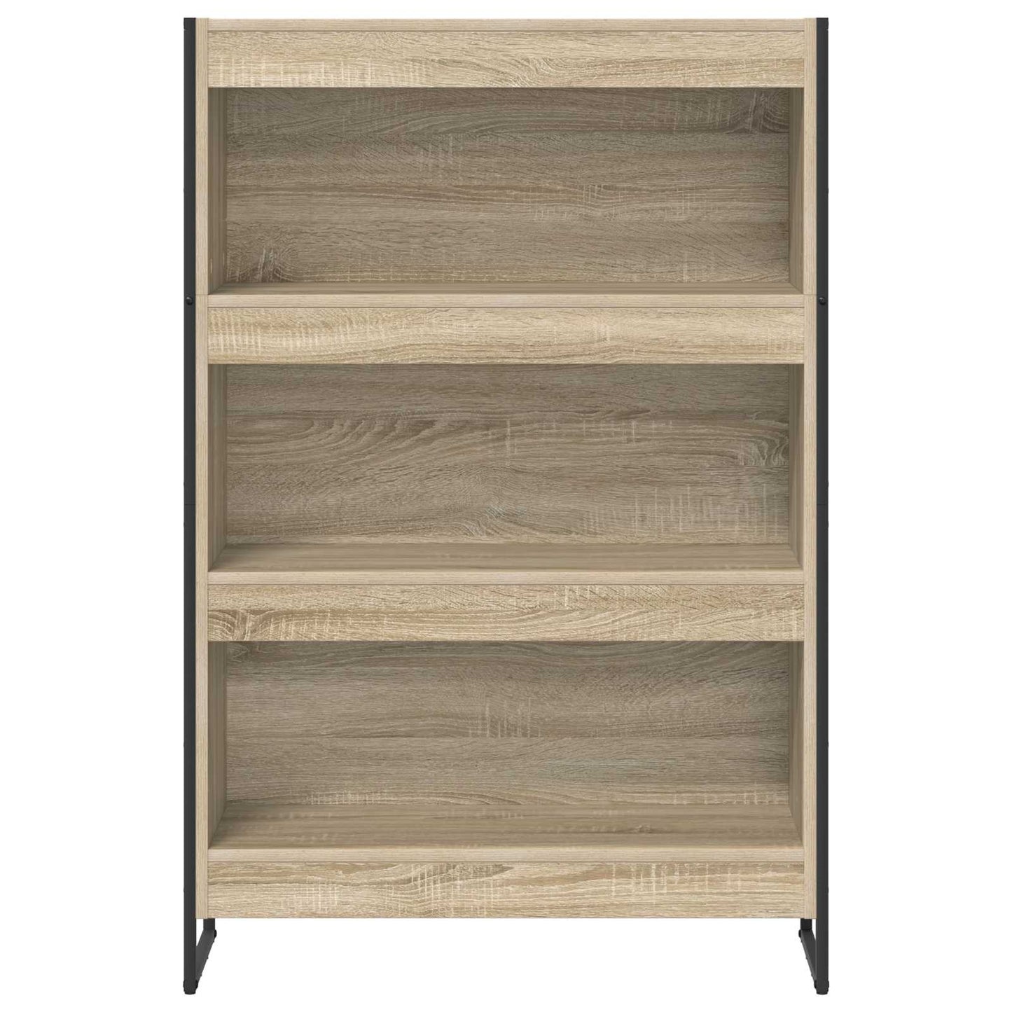 Knihovna 80 X 30 X 121 Cm Kompozitní Dřevo Sonoma