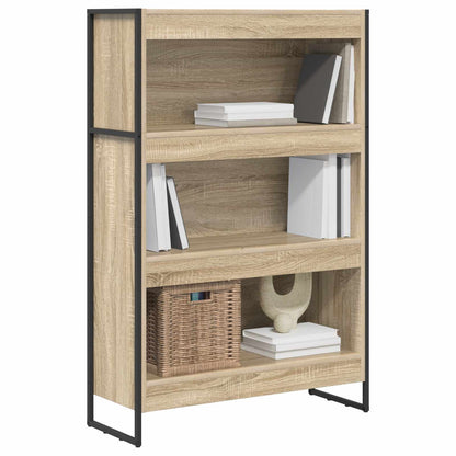 Knihovna 80 X 30 X 121 Cm Kompozitní Dřevo Sonoma