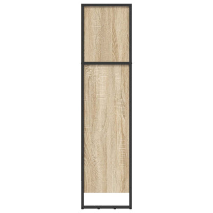 Knihovna 80 X 30 X 121 Cm Kompozitní Dřevo Sonoma
