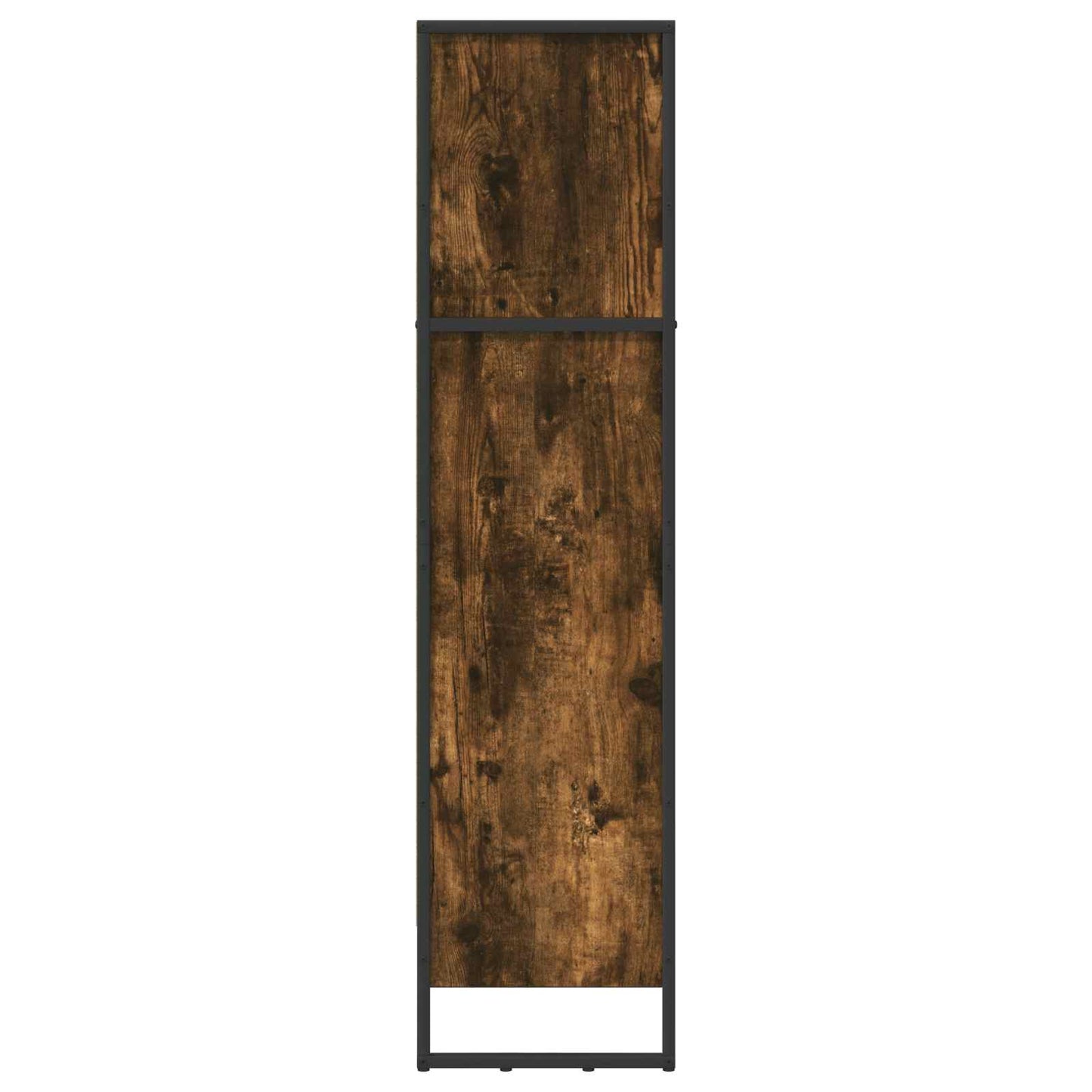 Knihovna 80 X 30 X 121 Cm Kompozitní Dřevo Kouřový Dub