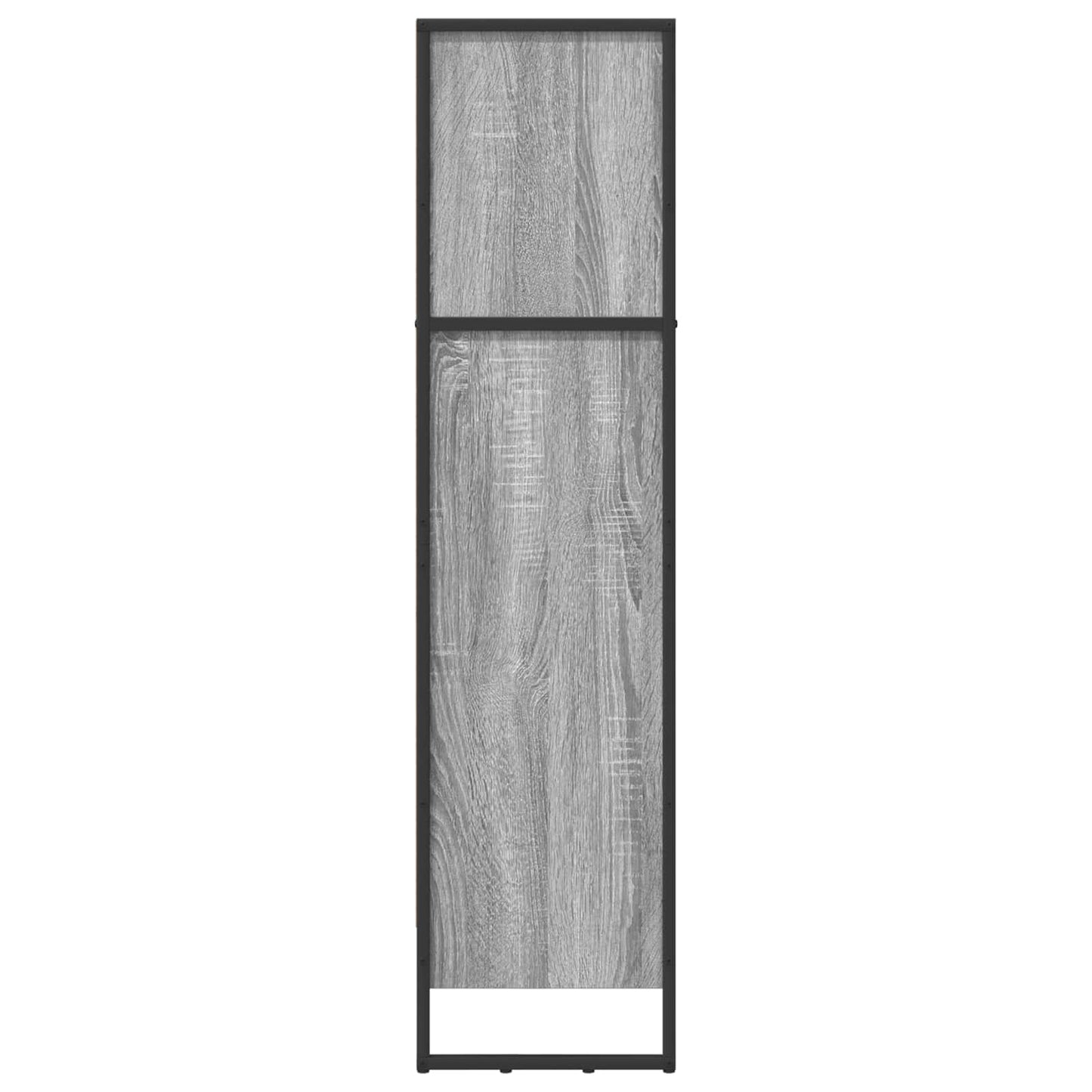 Knihovna 80 X 30 X 121 Cm Kompozitní Dřevo Šedá Sonoma