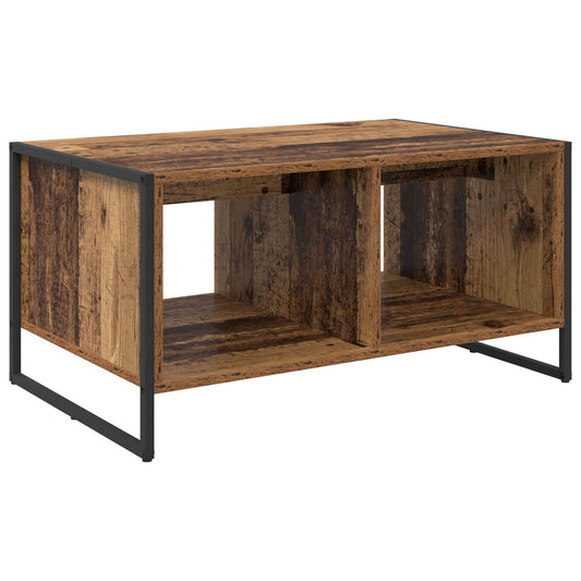 Konferenční Stolek Staré Dřevo 80 X 50 X 40 Cm Kompozitní Dřevo