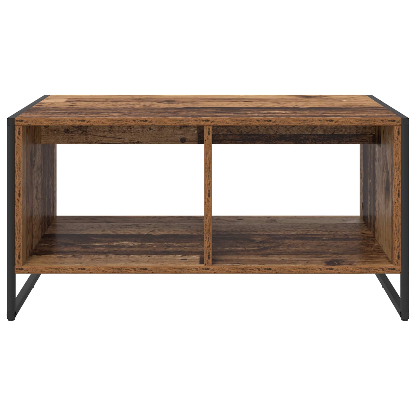 Konferenční Stolek Staré Dřevo 80 X 50 X 40 Cm Kompozitní Dřevo