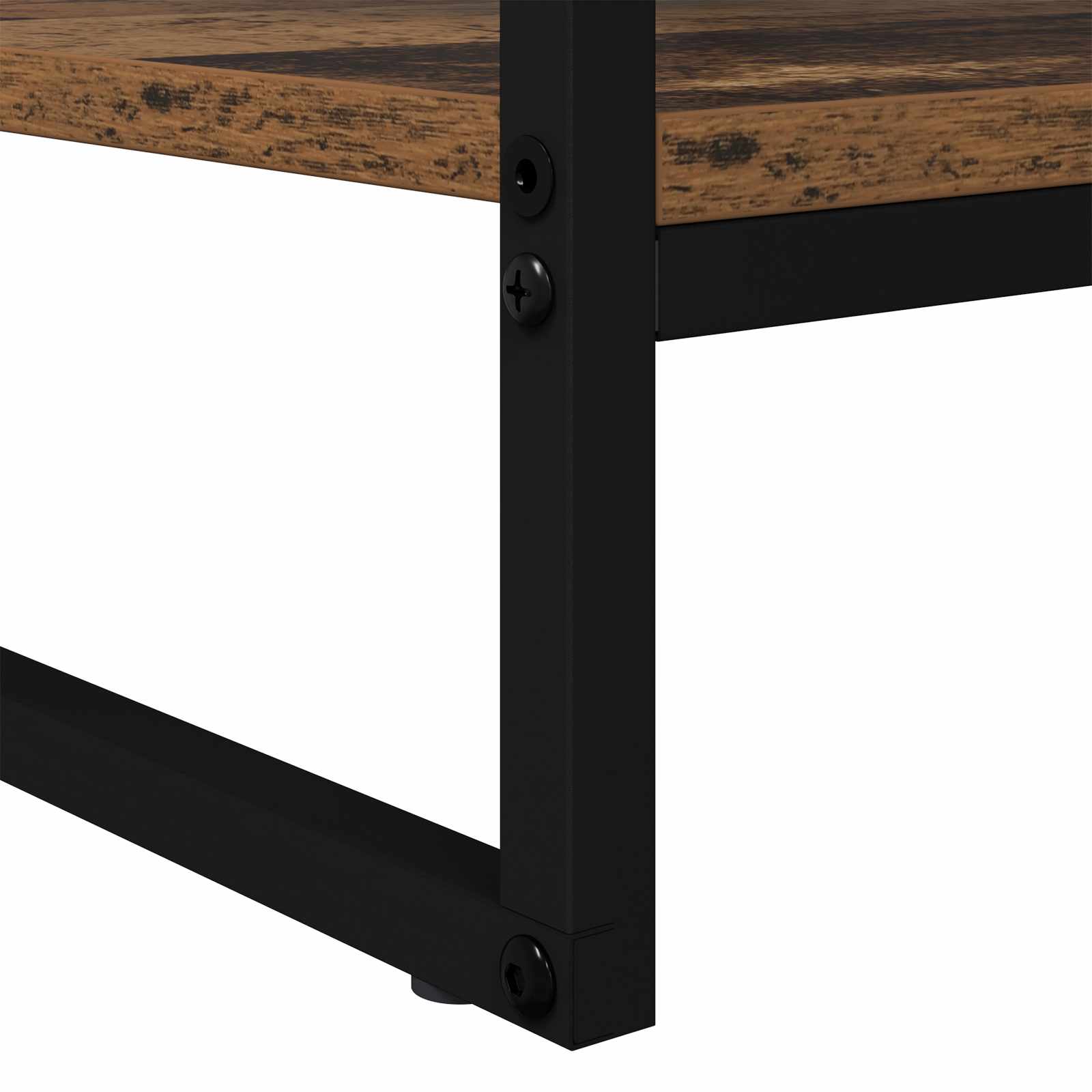 Konferenční Stolek Staré Dřevo 80 X 50 X 40 Cm Kompozitní Dřevo