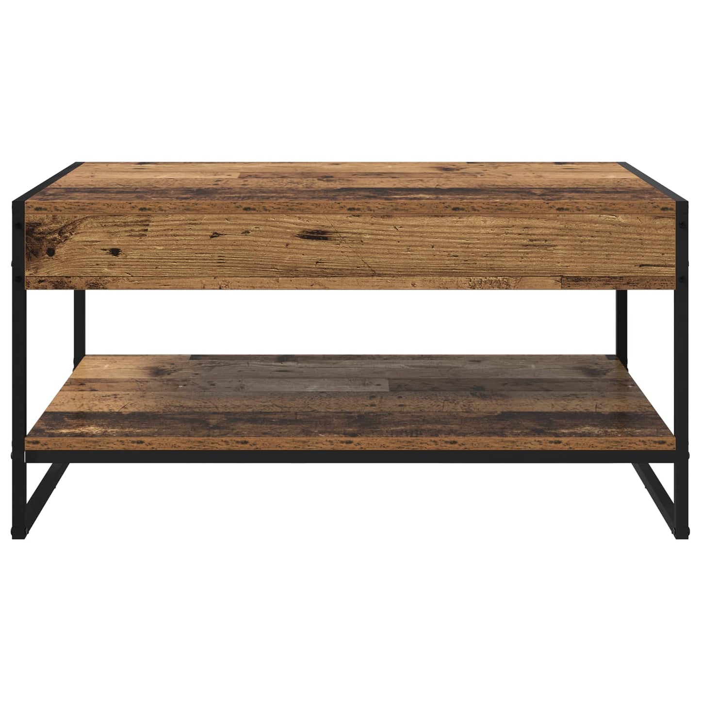 Konferenční Stolek Staré Dřevo 80 X 50 X 40 Cm Kompozitní Dřevo