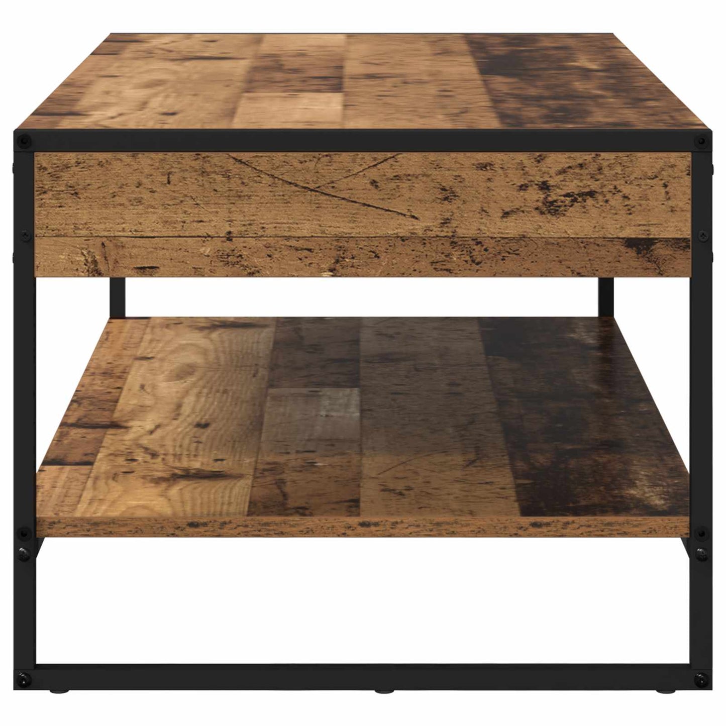 Konferenční Stolek Staré Dřevo 80 X 50 X 40 Cm Kompozitní Dřevo