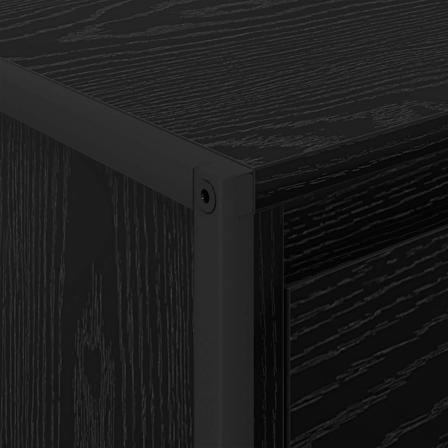 Konferenční Stolek Černý Dub 100 X 46 X 40 Cm Kompozitní Dřevo