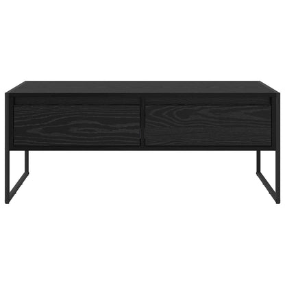Konferenční Stolek Černý Dub 100 X 46 X 40 Cm Kompozitní Dřevo