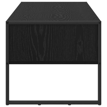 Konferenční Stolek Černý Dub 100 X 46 X 40 Cm Kompozitní Dřevo