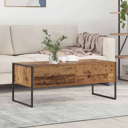 Konferenční Stolek Staré Dřevo 100 X 46 X 40 Cm