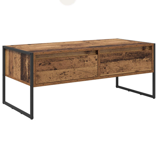 Konferenční Stolek Staré Dřevo 100 X 46 X 40 Cm
