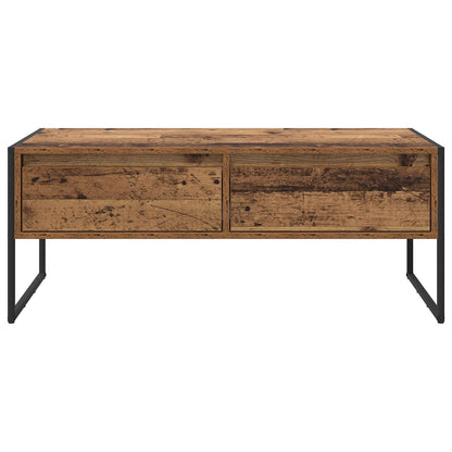 Konferenční Stolek Staré Dřevo 100 X 46 X 40 Cm