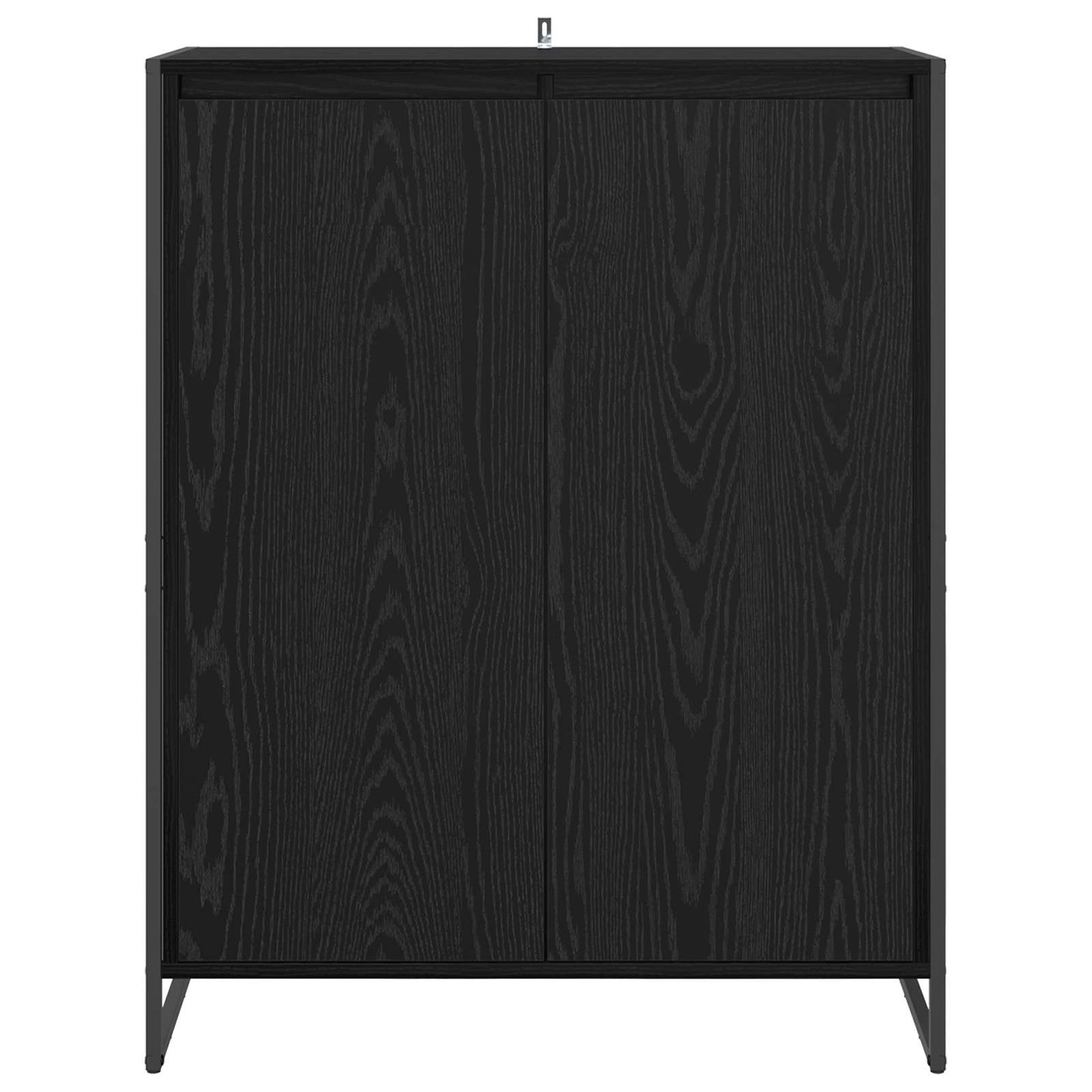 Skříň Na Obuv Černý Dub 79 X 36 X 100 Cm Kompozitní Dřevo