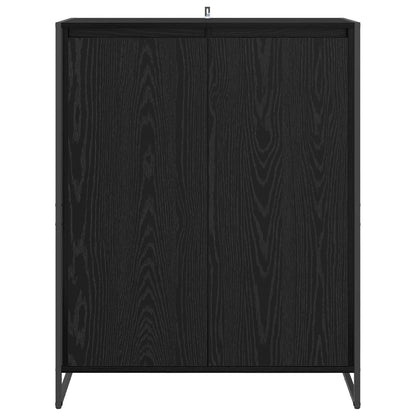 Skříň Na Obuv Černý Dub 79 X 36 X 100 Cm Kompozitní Dřevo
