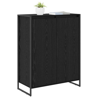 Skříň Na Obuv Černý Dub 79 X 36 X 100 Cm Kompozitní Dřevo