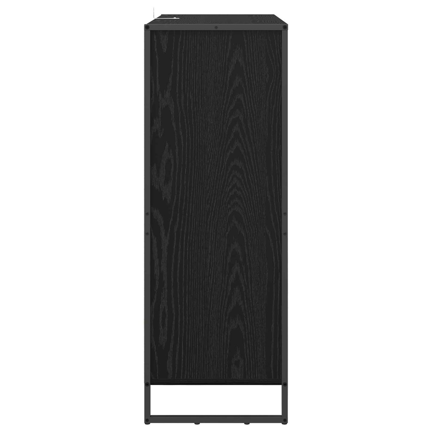 Skříň Na Obuv Černý Dub 79 X 36 X 100 Cm Kompozitní Dřevo