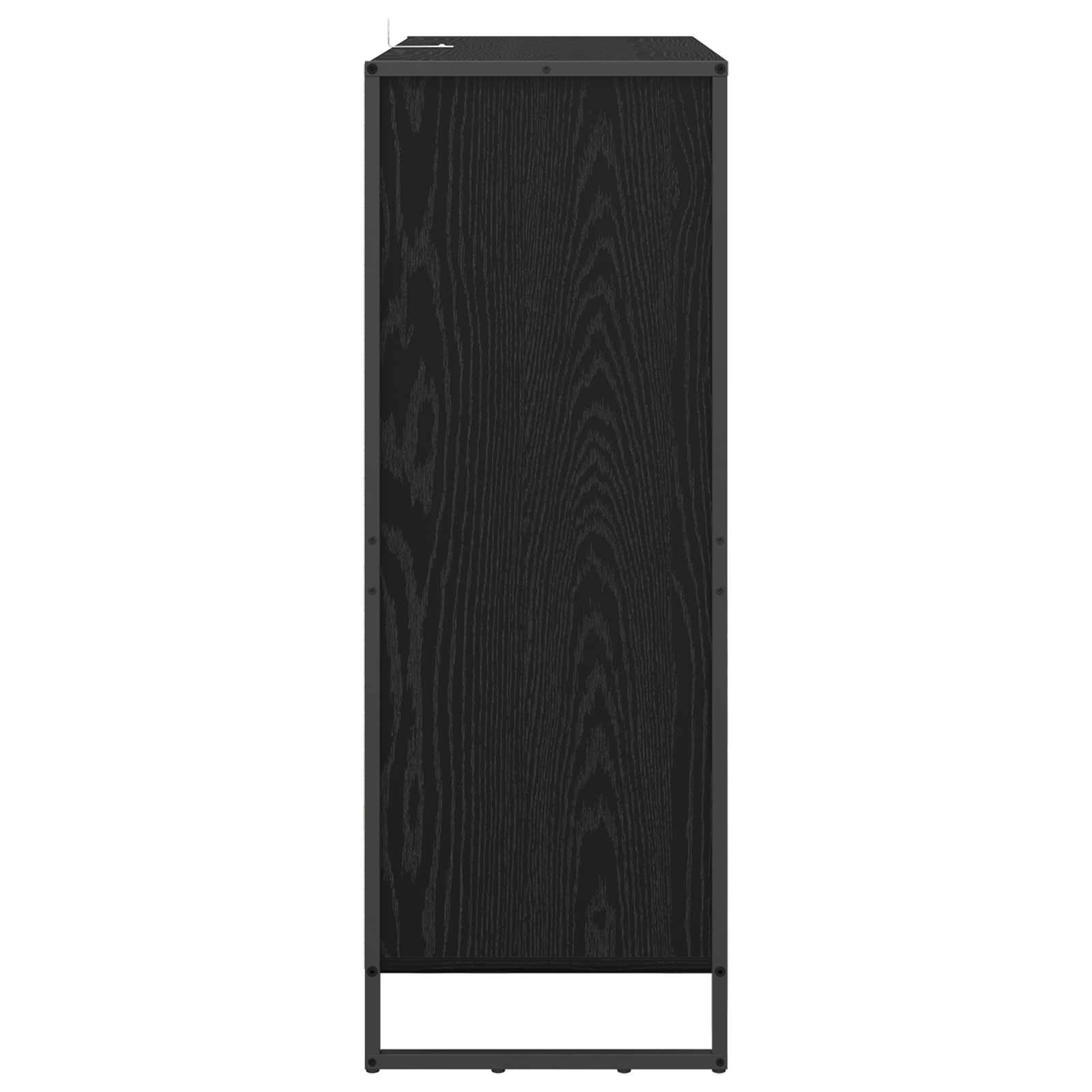Skříň Na Obuv Černý Dub 79 X 36 X 100 Cm Kompozitní Dřevo