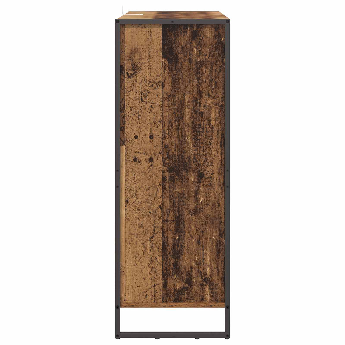 Skříň Na Obuv Staré Dřevo 79 X 36 X 100 Cm Kompozitní Dřevo