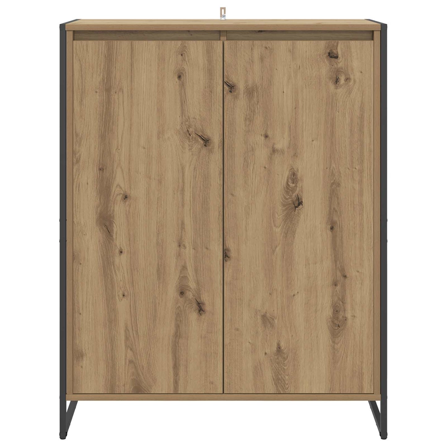 Skříň Na Obuv Umělecký Dub 79 X 36 X 100 Cm Kompozitní Dřevo