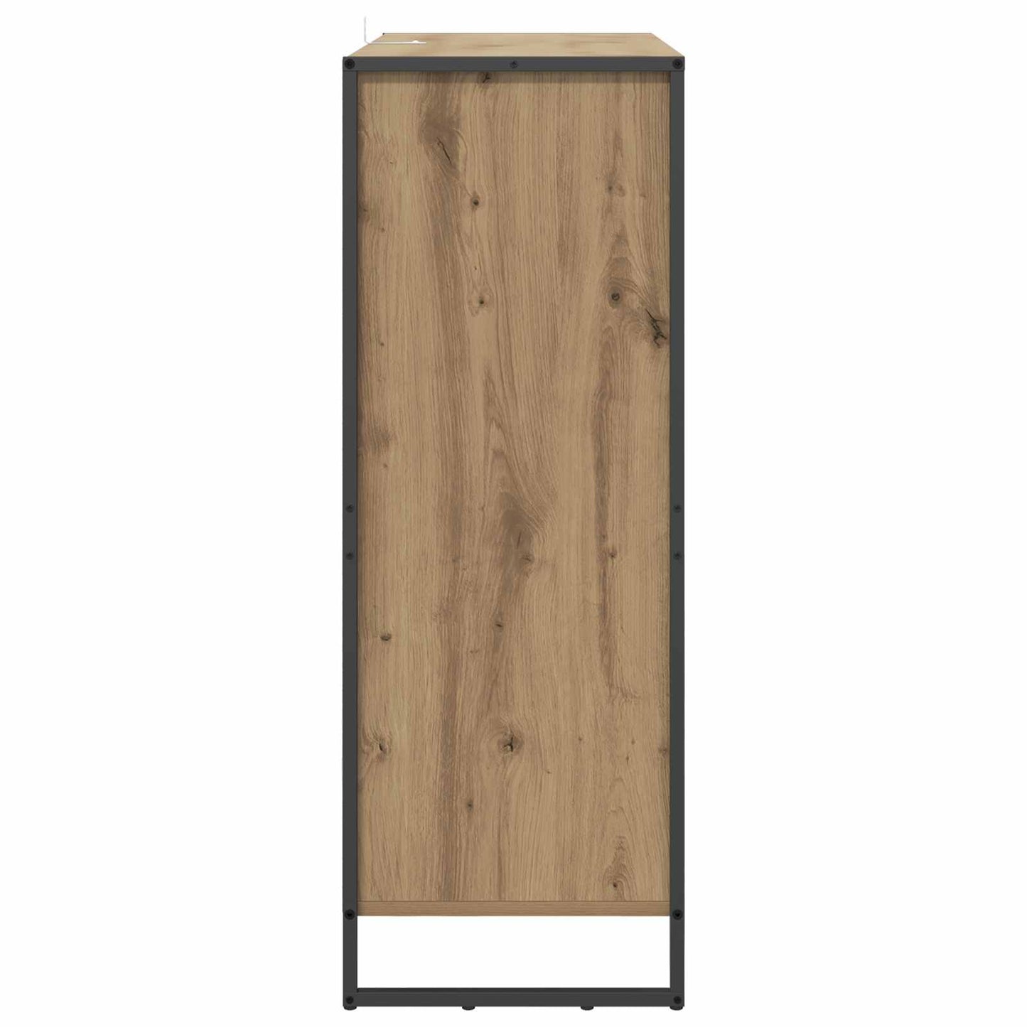 Skříň Na Obuv Umělecký Dub 79 X 36 X 100 Cm Kompozitní Dřevo