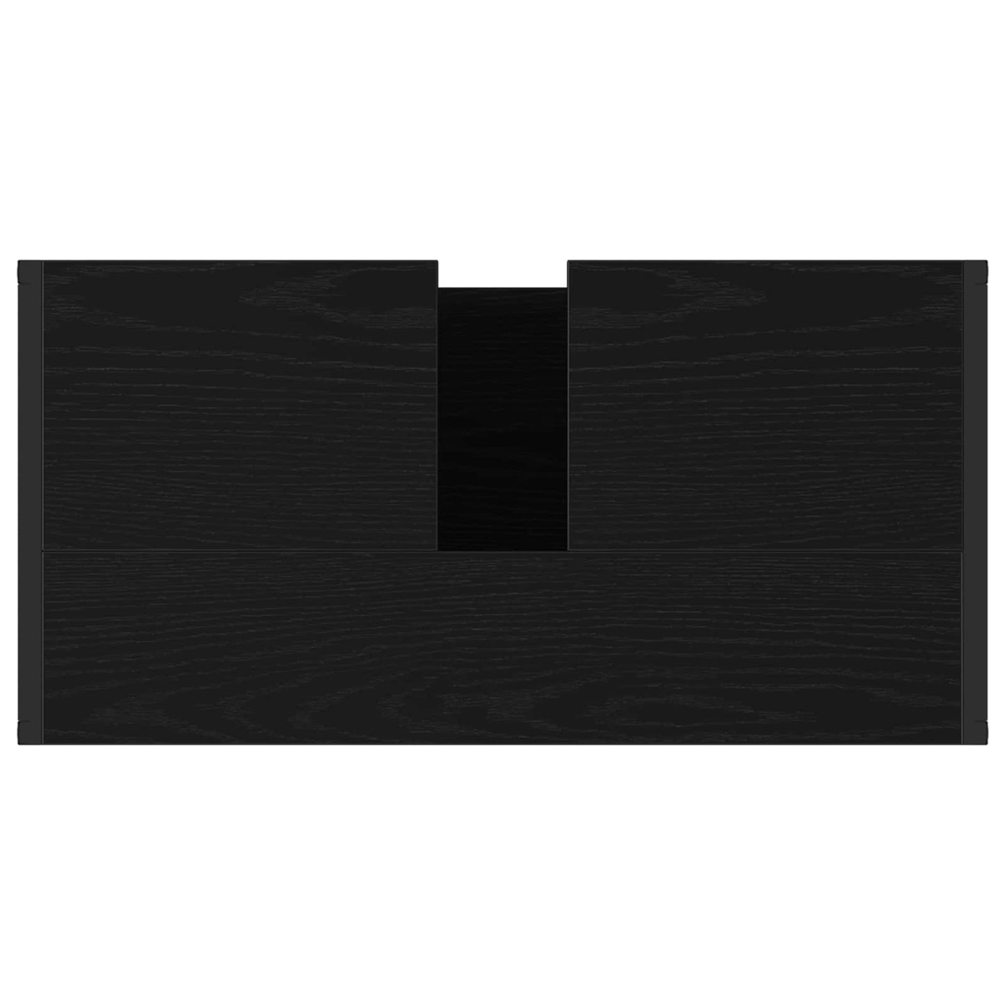 Koupelnová Skříň Černý Dub 60 X 30 X 60 Cm Kompozitní Dřevo