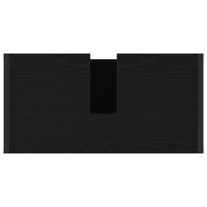 Koupelnová Skříň Černý Dub 60 X 30 X 60 Cm Kompozitní Dřevo