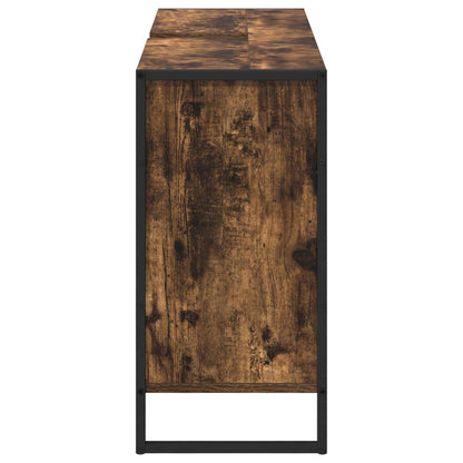 Koupelnová Skříň Kouřový Dub 60 X 30 X 60 Cm Kompozitní Dřevo