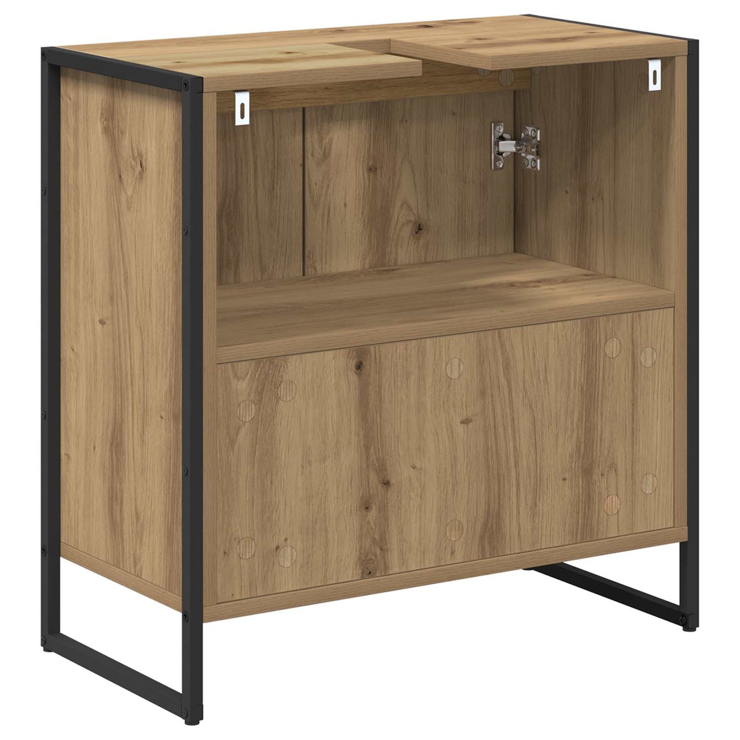 Koupelnová Skříň Umělecký Dub 60 X 30 X 60 Cm Kompozitní Dřevo