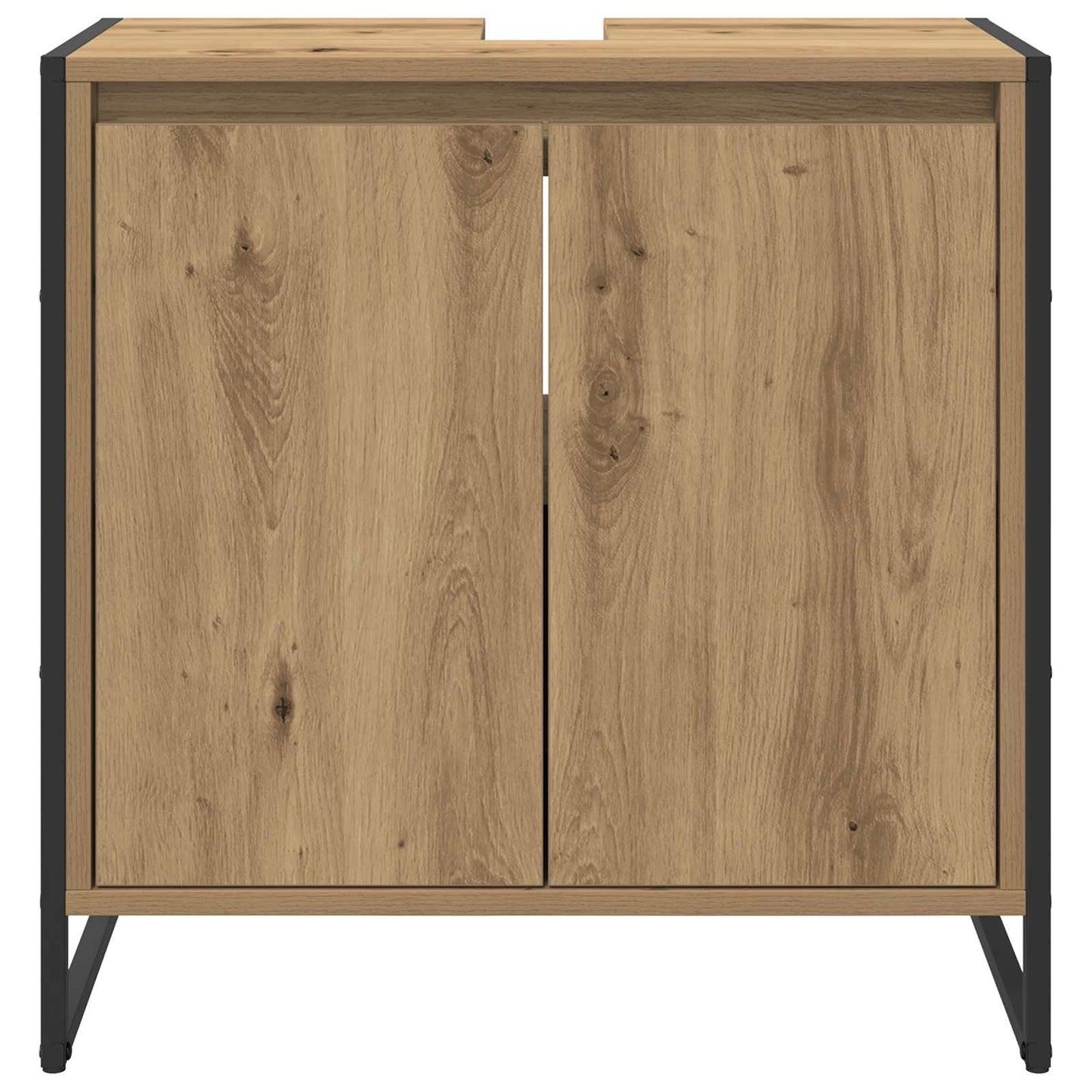 Koupelnová Skříň Umělecký Dub 60 X 30 X 60 Cm Kompozitní Dřevo
