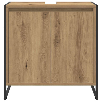 Koupelnová Skříň Umělecký Dub 60 X 30 X 60 Cm Kompozitní Dřevo
