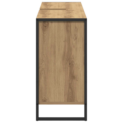 Koupelnová Skříň Umělecký Dub 60 X 30 X 60 Cm Kompozitní Dřevo