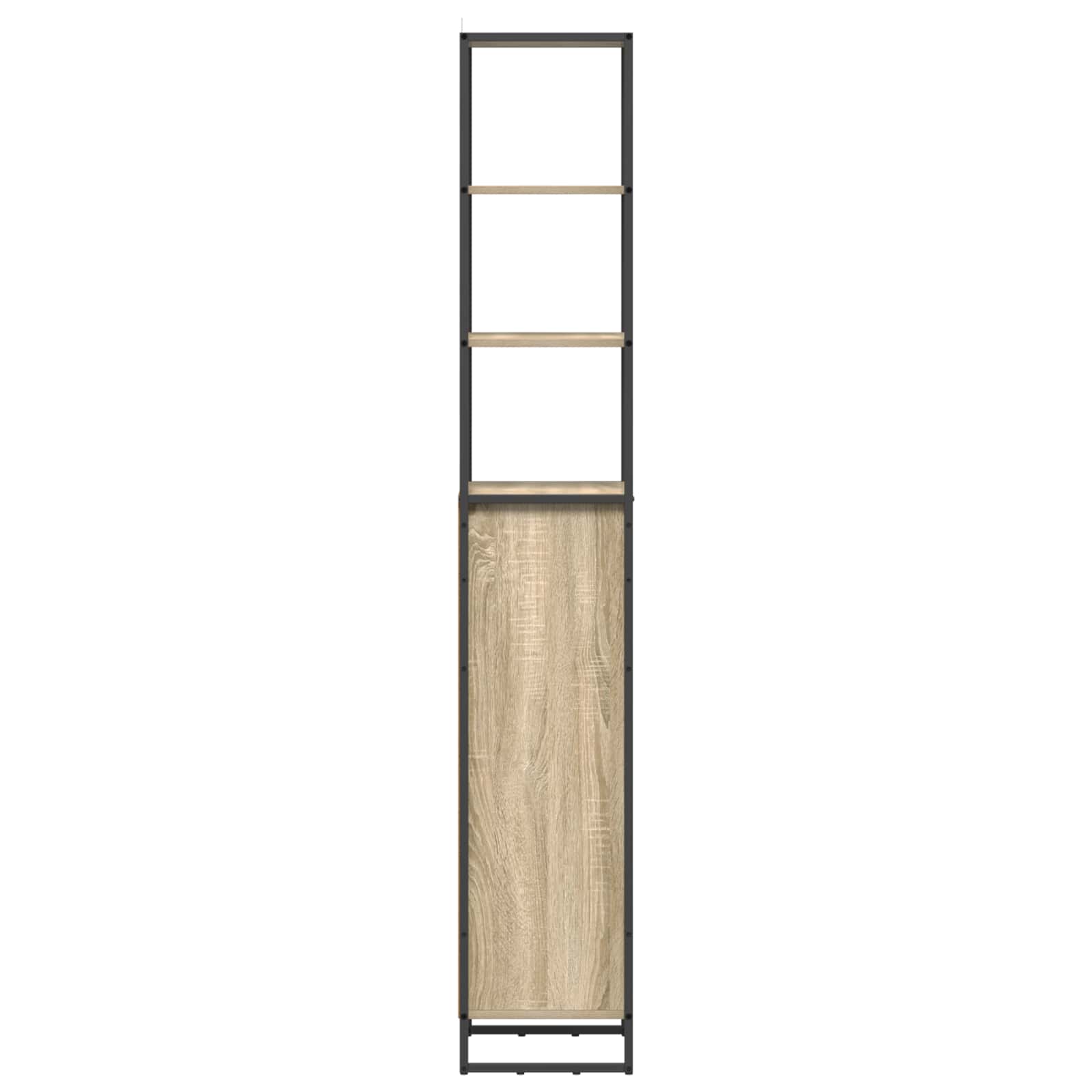 Koupelnová Skříň Sonoma 40 X 30 X 180 Cm Kompozitní Dřevo