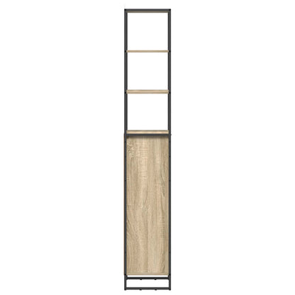 Koupelnová Skříň Sonoma 40 X 30 X 180 Cm Kompozitní Dřevo