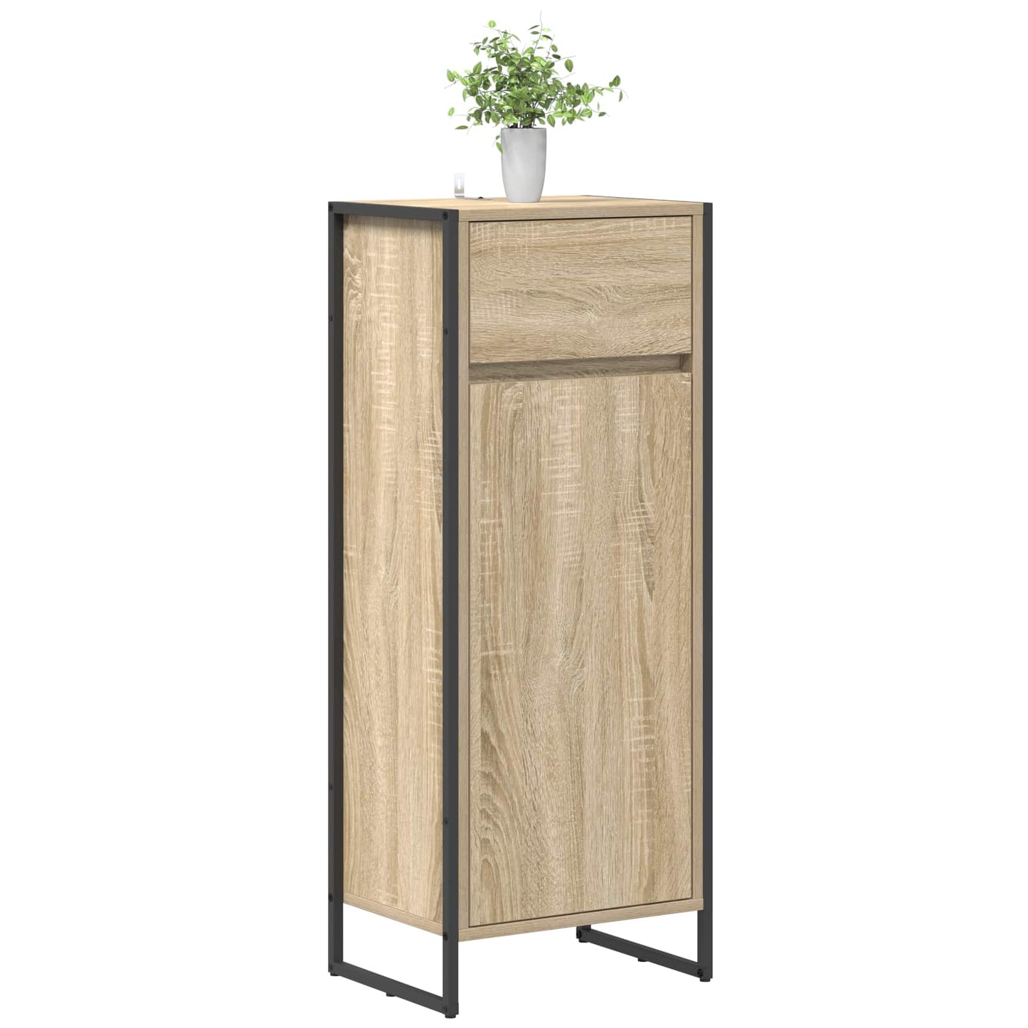 Koupelnová Skříň Sonoma 40 X 30 X 100 Cm Kompozitní Dřevo