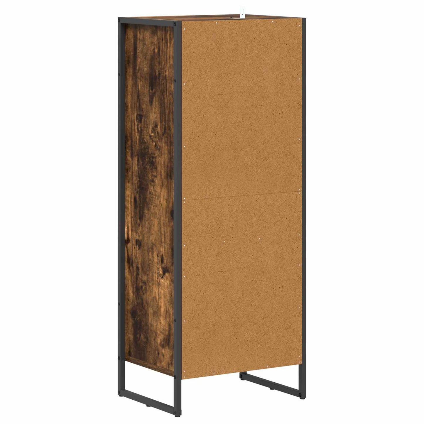 Koupelnová Skříň Kouřový Dub 40 X 30 X 100 Cm Kompozitní Dřevo