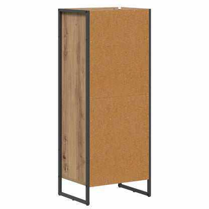 Koupelnová Skříň Umělecký Dub 40 X 30 X 100 Cm Kompozitní Dřevo