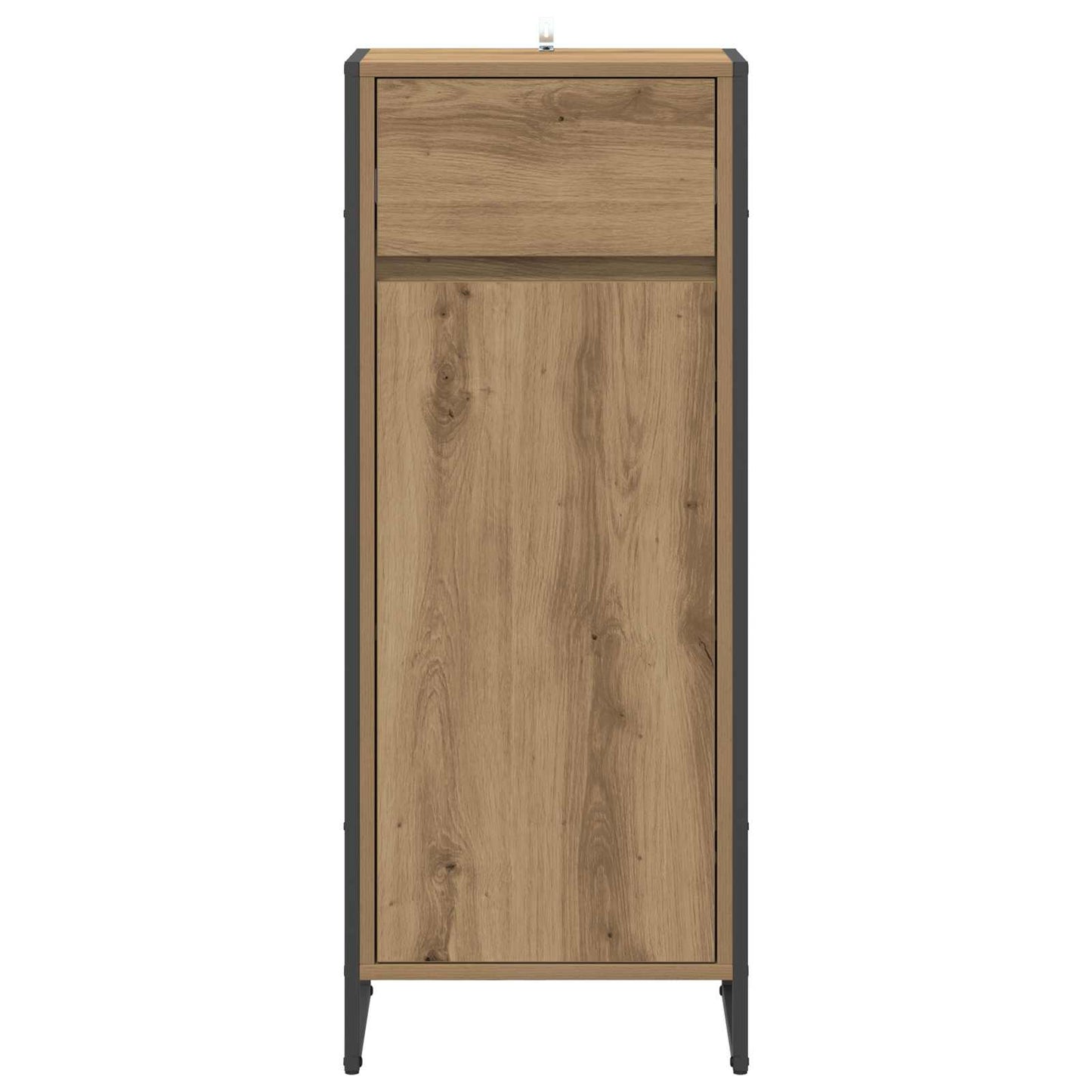 Koupelnová Skříň Umělecký Dub 40 X 30 X 100 Cm Kompozitní Dřevo