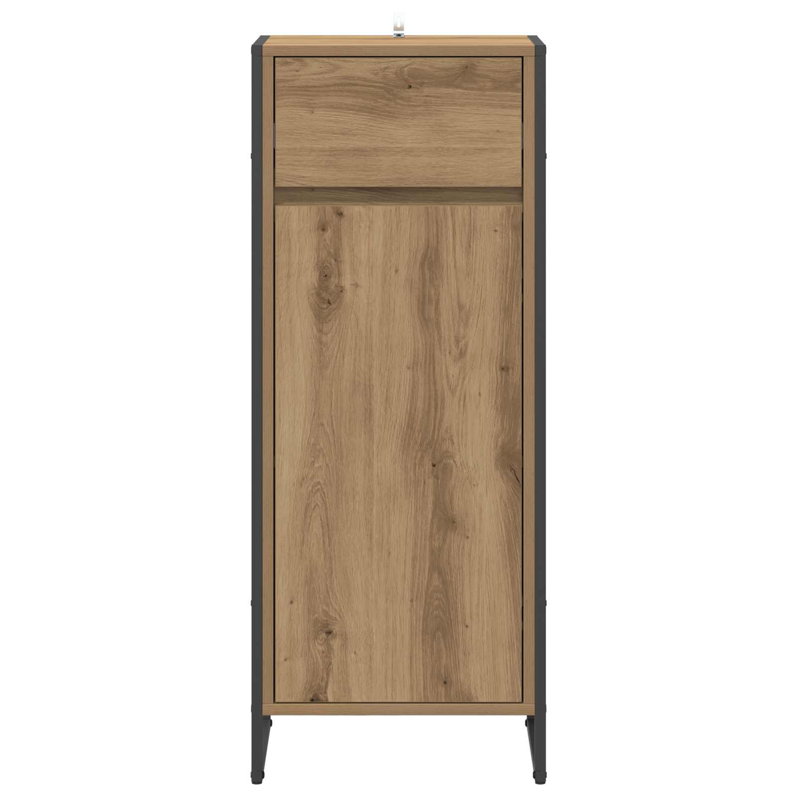 Koupelnová Skříň Umělecký Dub 40 X 30 X 100 Cm Kompozitní Dřevo