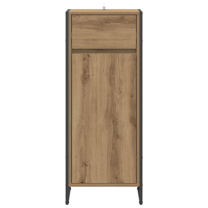 Koupelnová Skříň Umělecký Dub 40 X 30 X 100 Cm Kompozitní Dřevo
