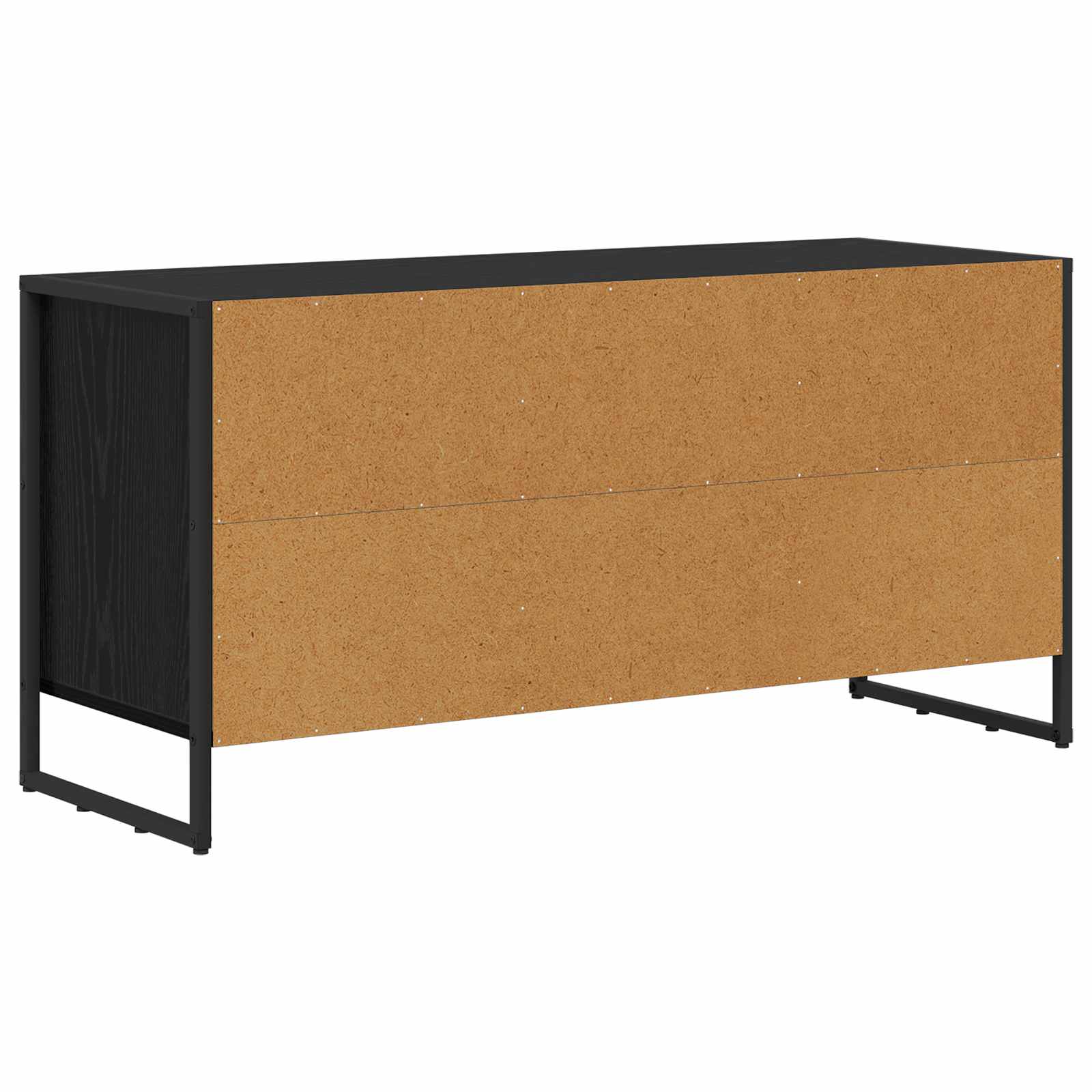 Televizní Skříň 100 X 36 X 49,5 Cm Černý Dub Kompozitní Dřevo